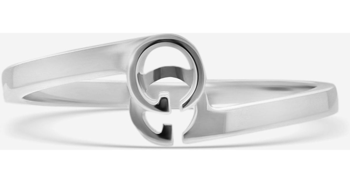 Running Ring Gucci Gg Running 18K Ring Ybc457122003017 in Metallic | Lyst