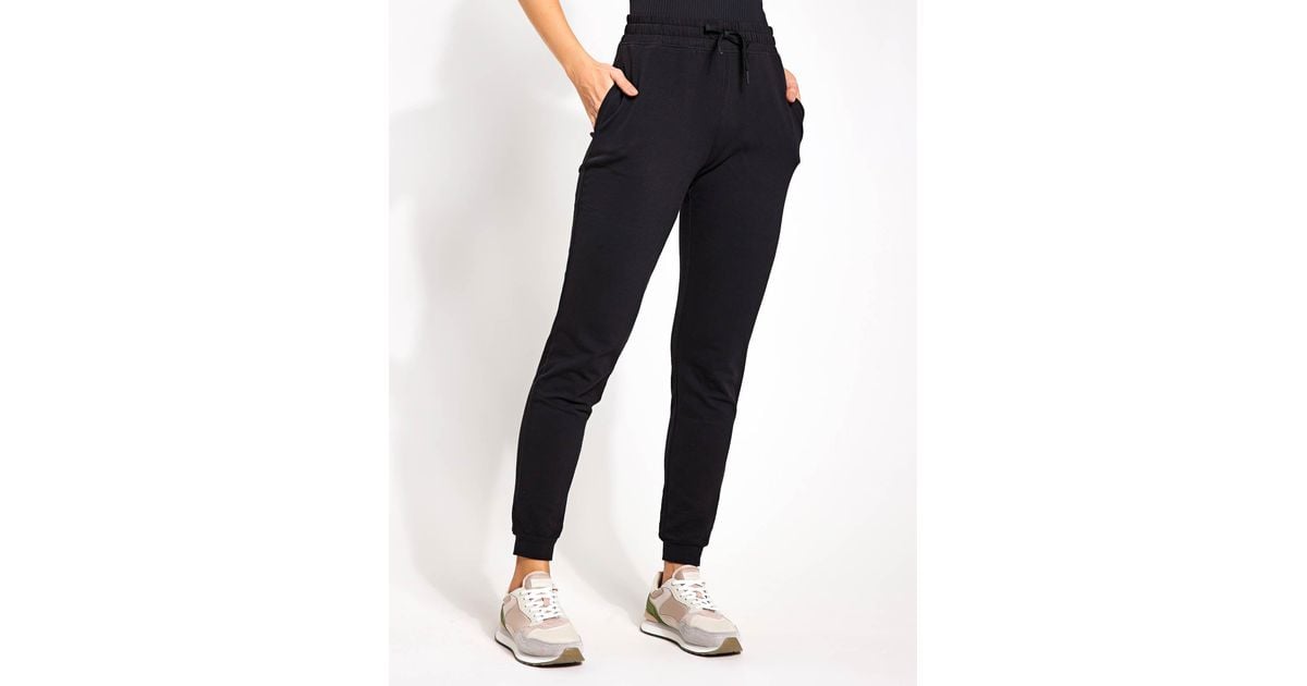 GOODMOVE Women's Go Balance Cuffed Yoga jogger in Blue Lyst UK