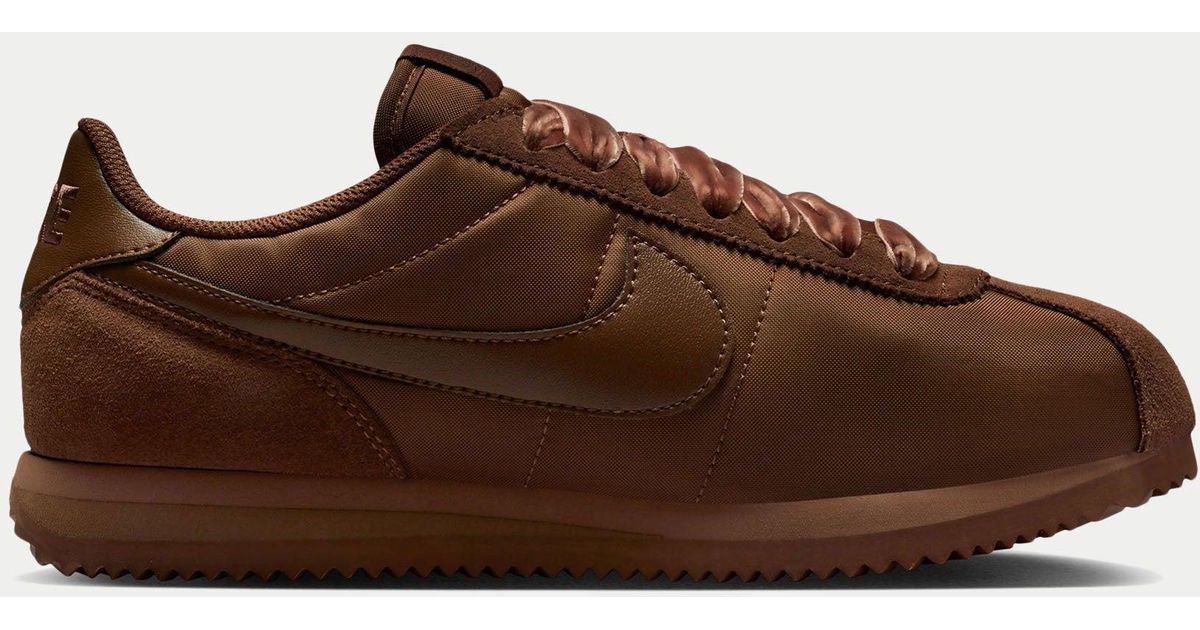 Nike Women's Cortez Shoes in Brown | Lyst UK