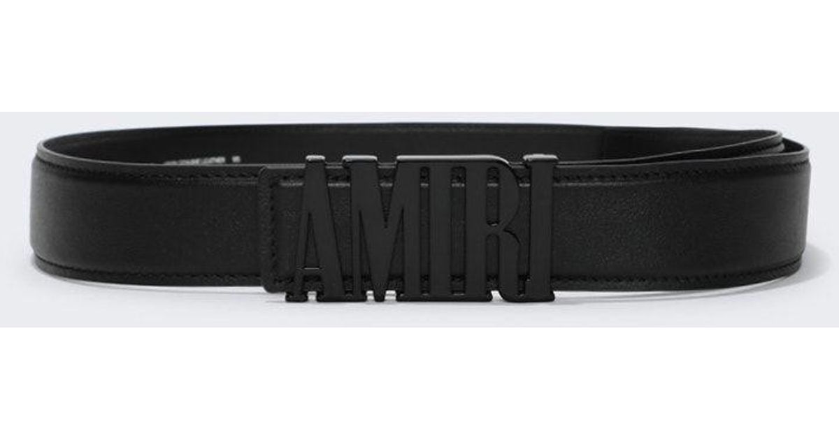 Amiri Classic Belt in White for Men | Lyst