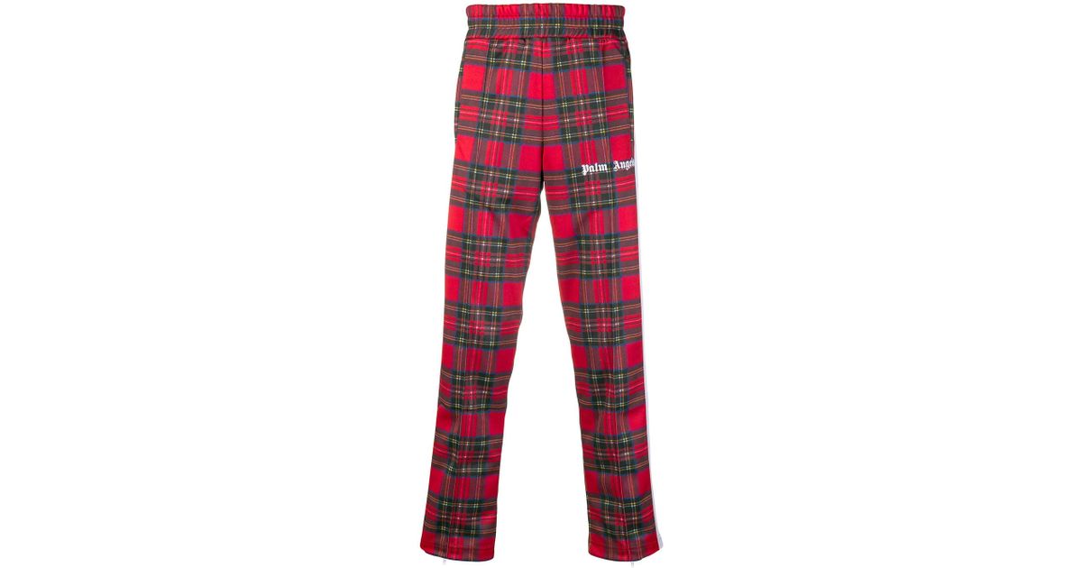 palm angels tartan pants