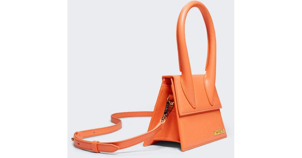 Jacquemus Le Chiquito Moyen Bag in Orange | Lyst