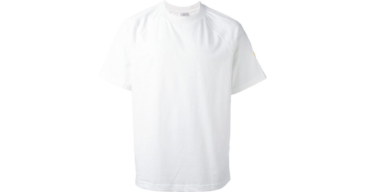 moncler off white shirt