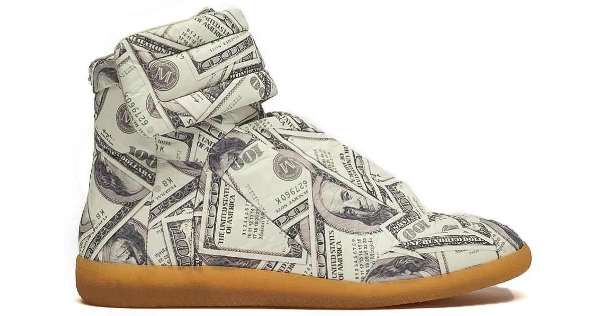 maison margiela money shoes