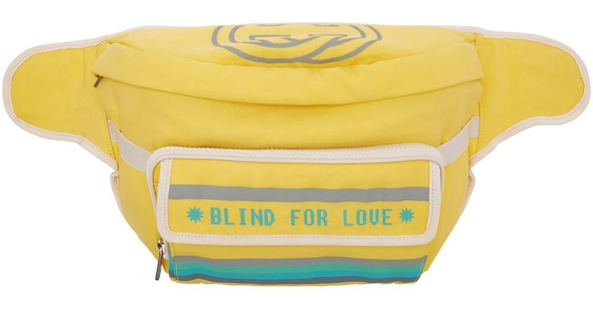 gucci fanny pack yellow