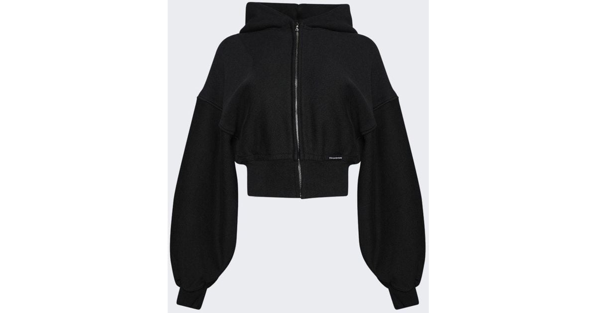 Alexander wang cheap zip hoodie