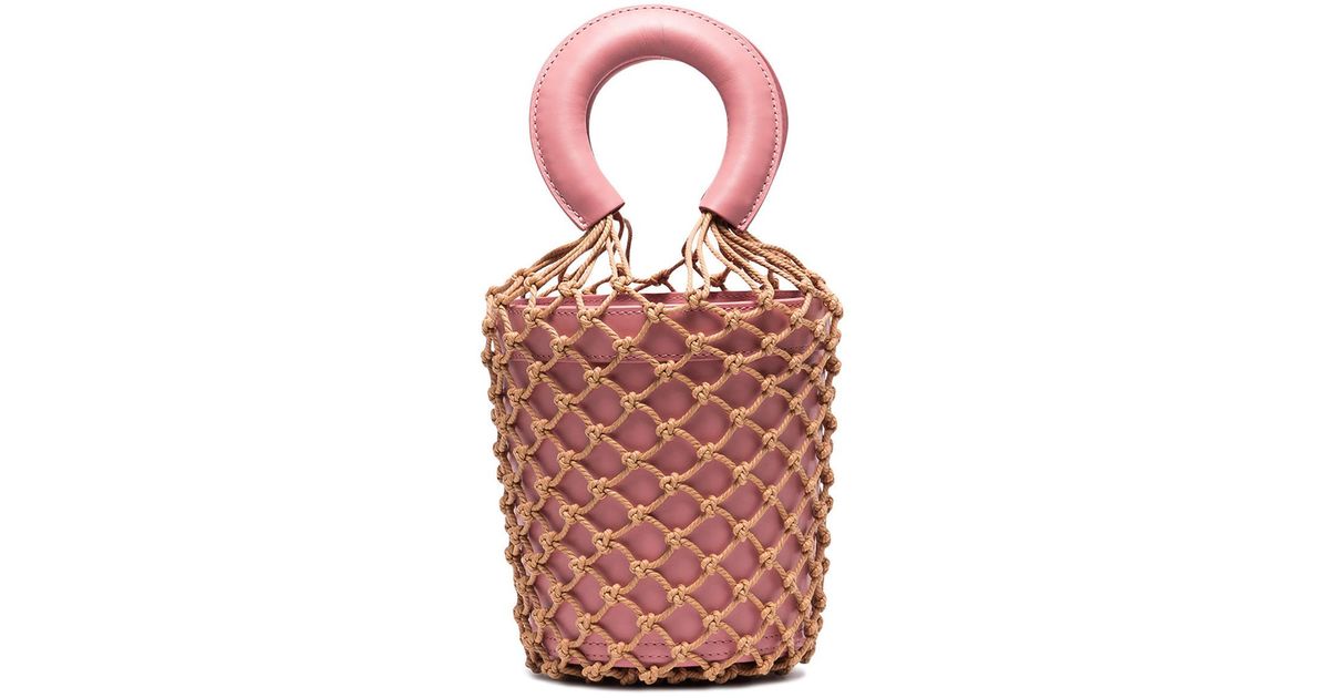 Staud moreau leather bucket bag hotsell