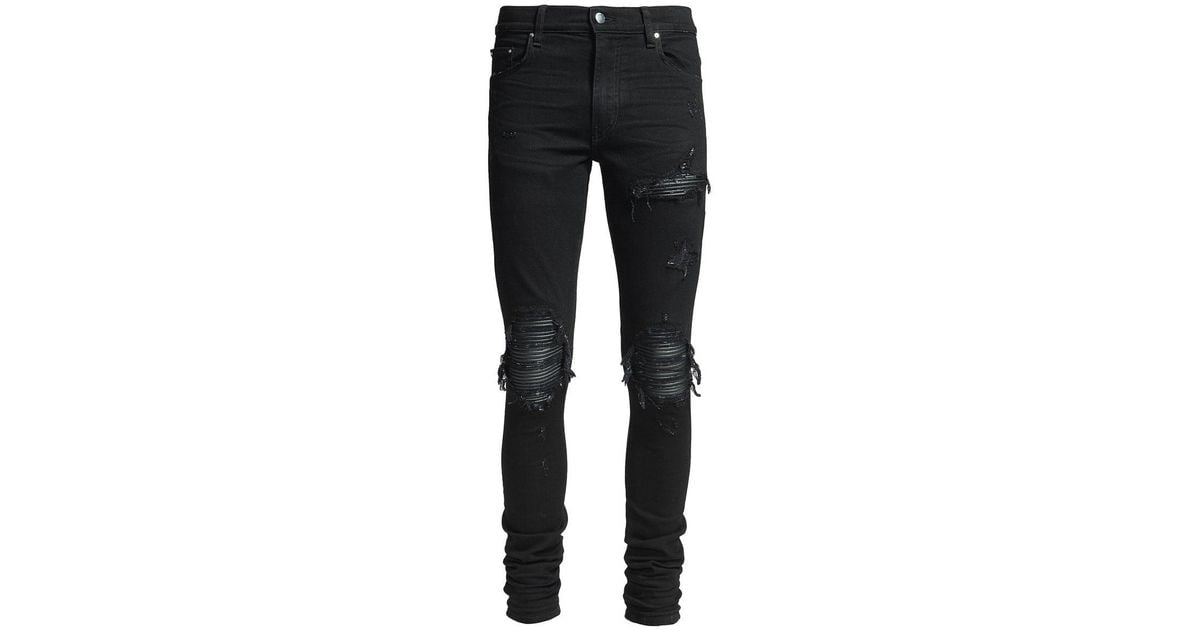 amiri mx1 patch jeans