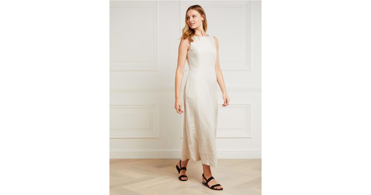 white company maxi dress