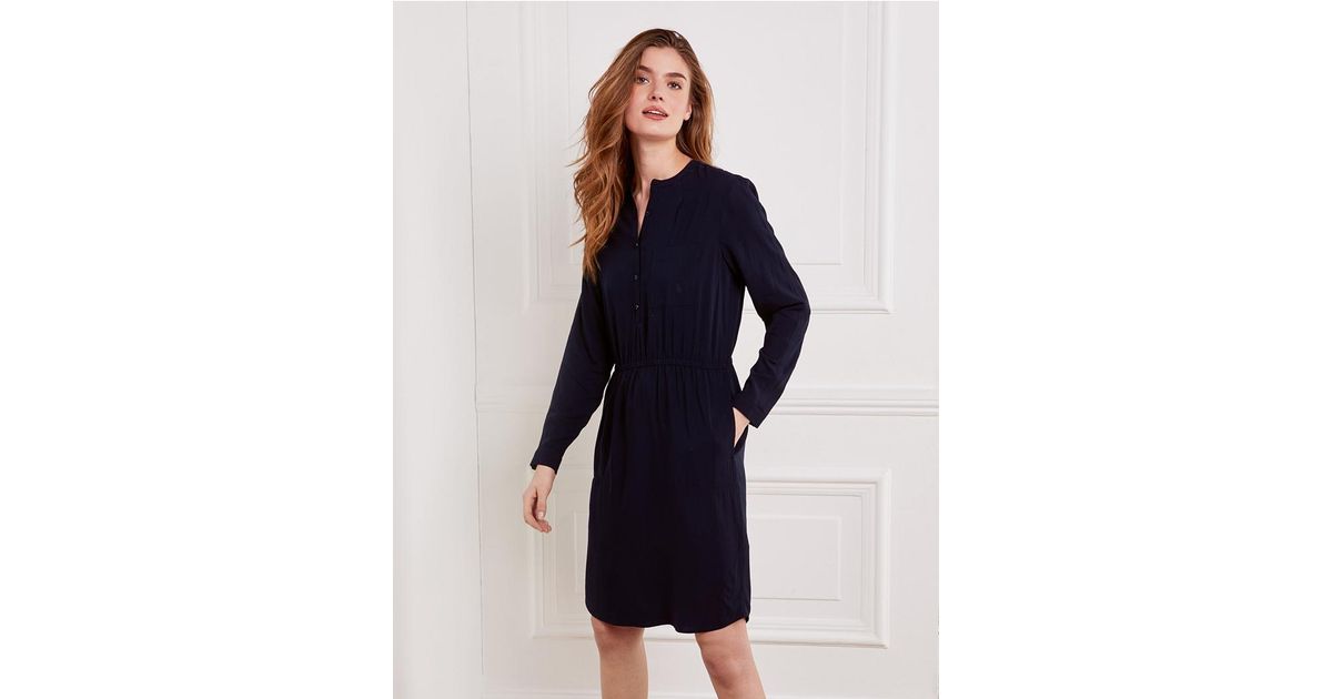 white company shirt dress