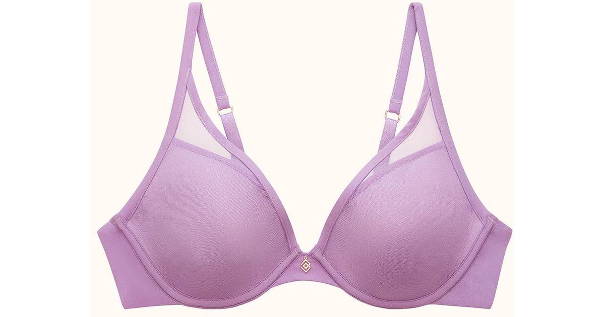 Thirdlove 24/7® Classic Uplift Plunge Bra in Purple Lyst