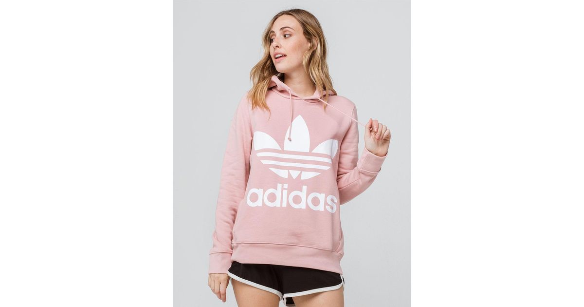 adidas pink womens hoodie