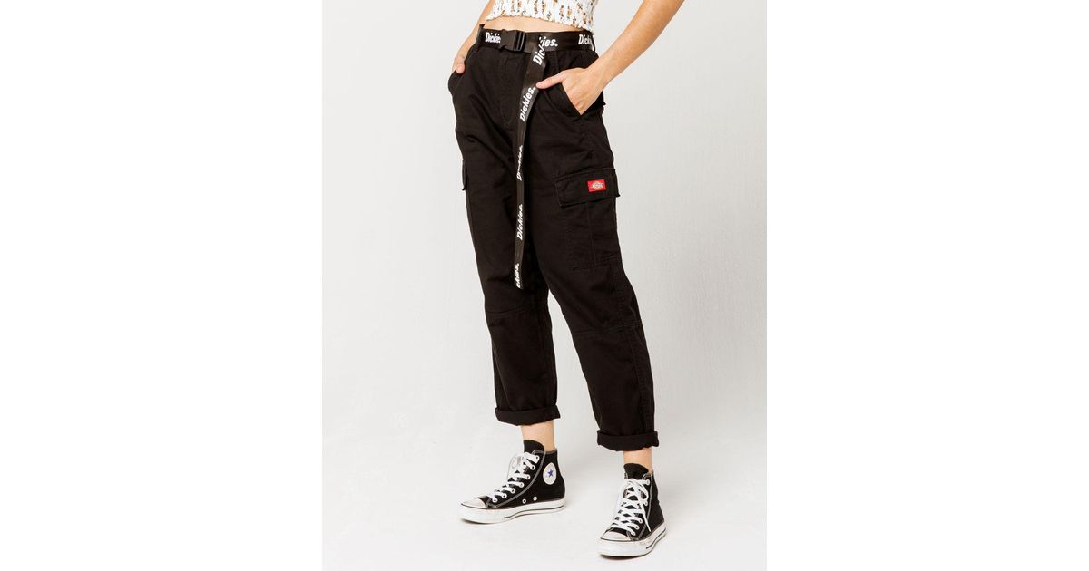 dickies belted utility cargo pant