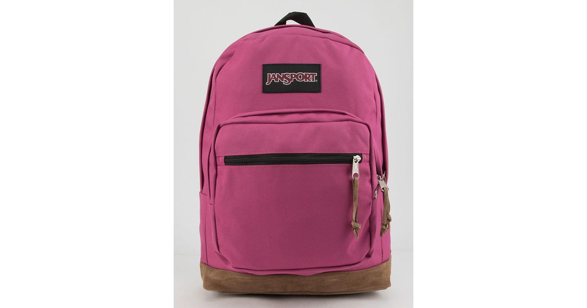 magenta jansport backpack