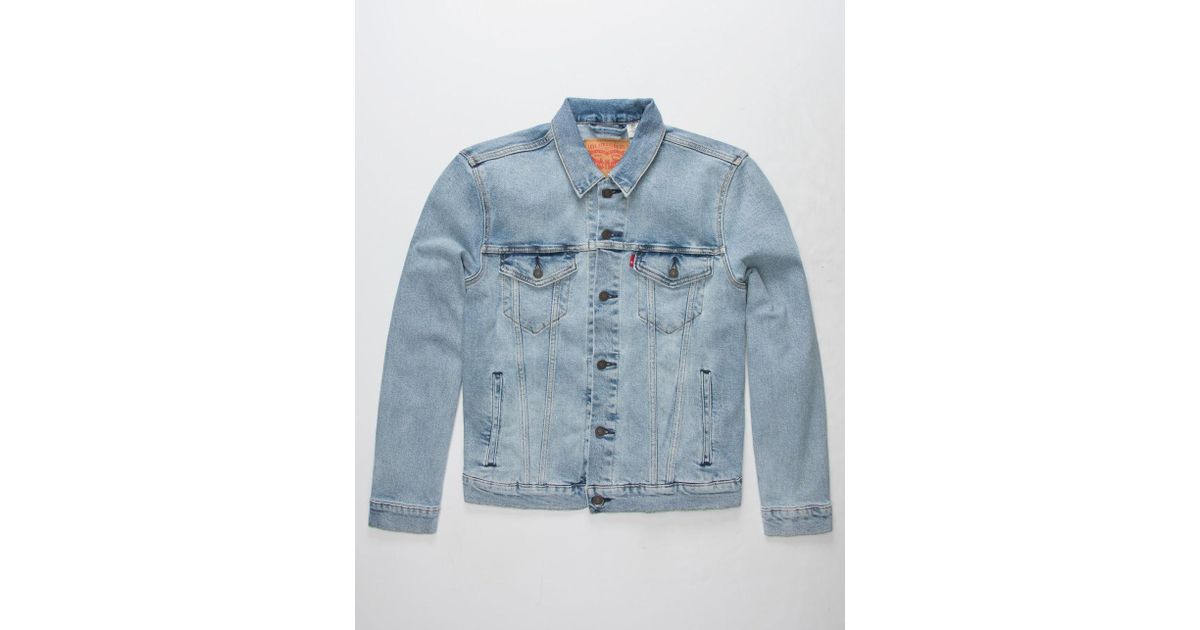 levis light stonewash denim jacket