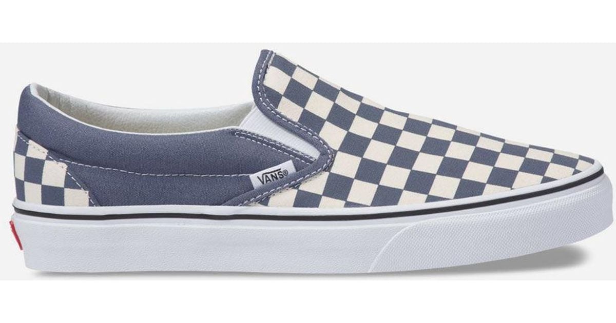 vans slip on checkerboard shoes