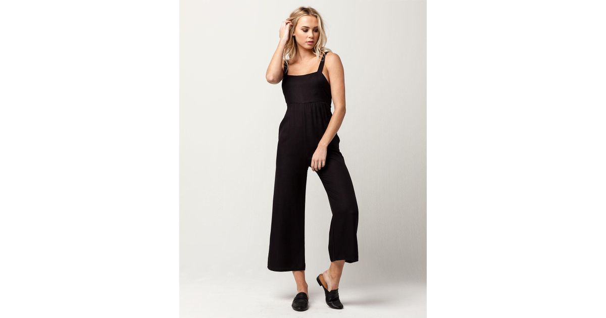 amuse society black overalls