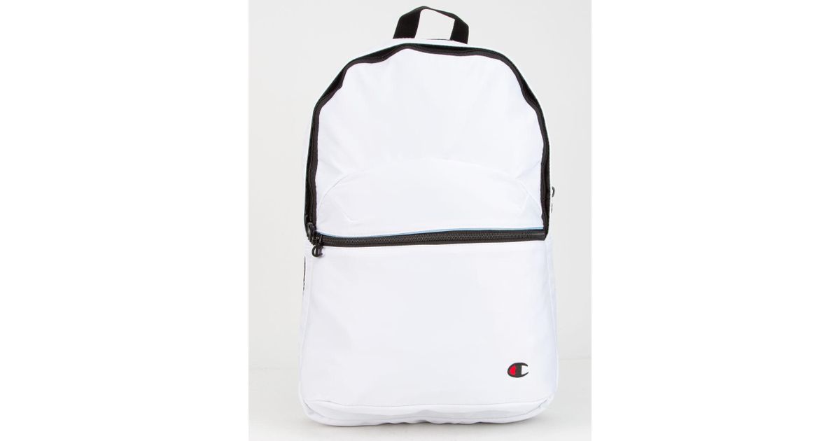 champion backpack white