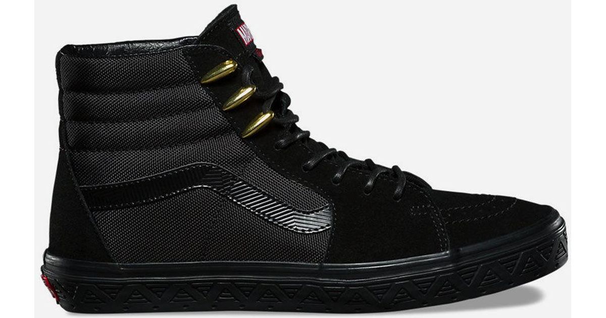 sk8 hi black panther