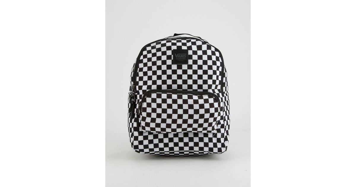 vans mini backpack checkered