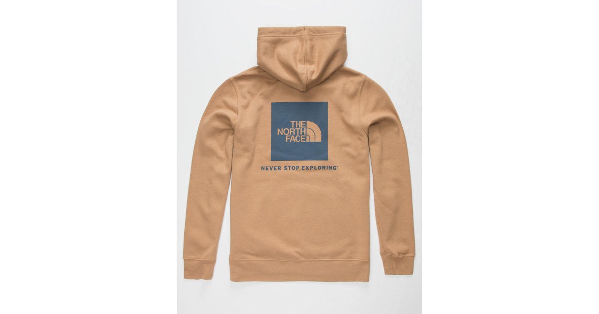 mens north face khaki hoodie