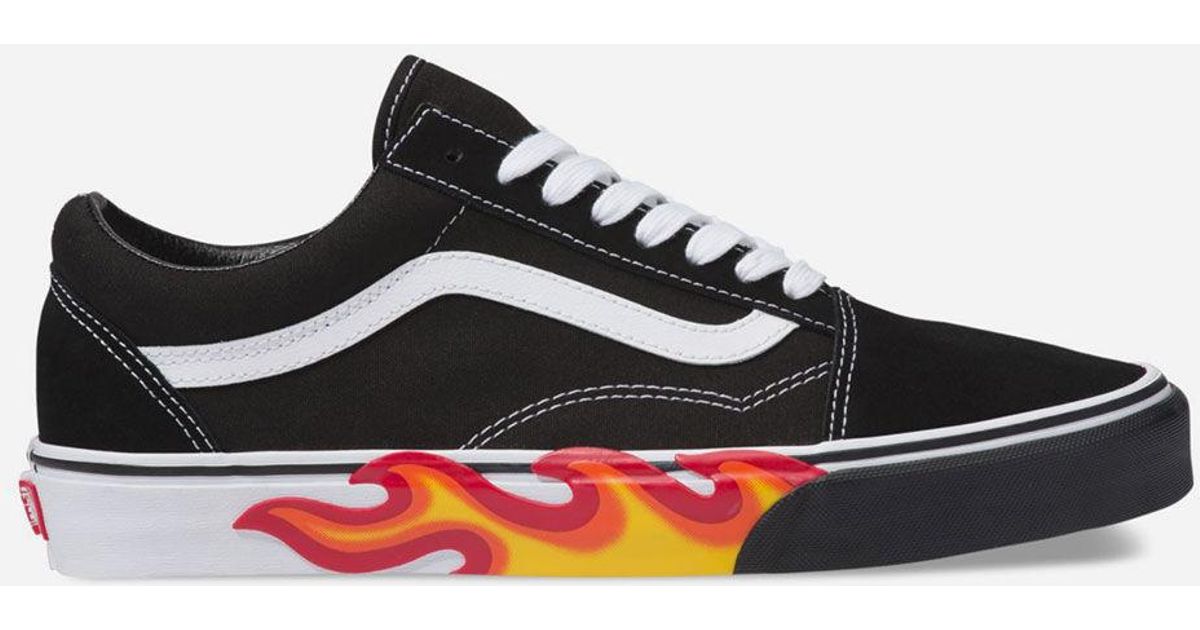 vans flame shoes