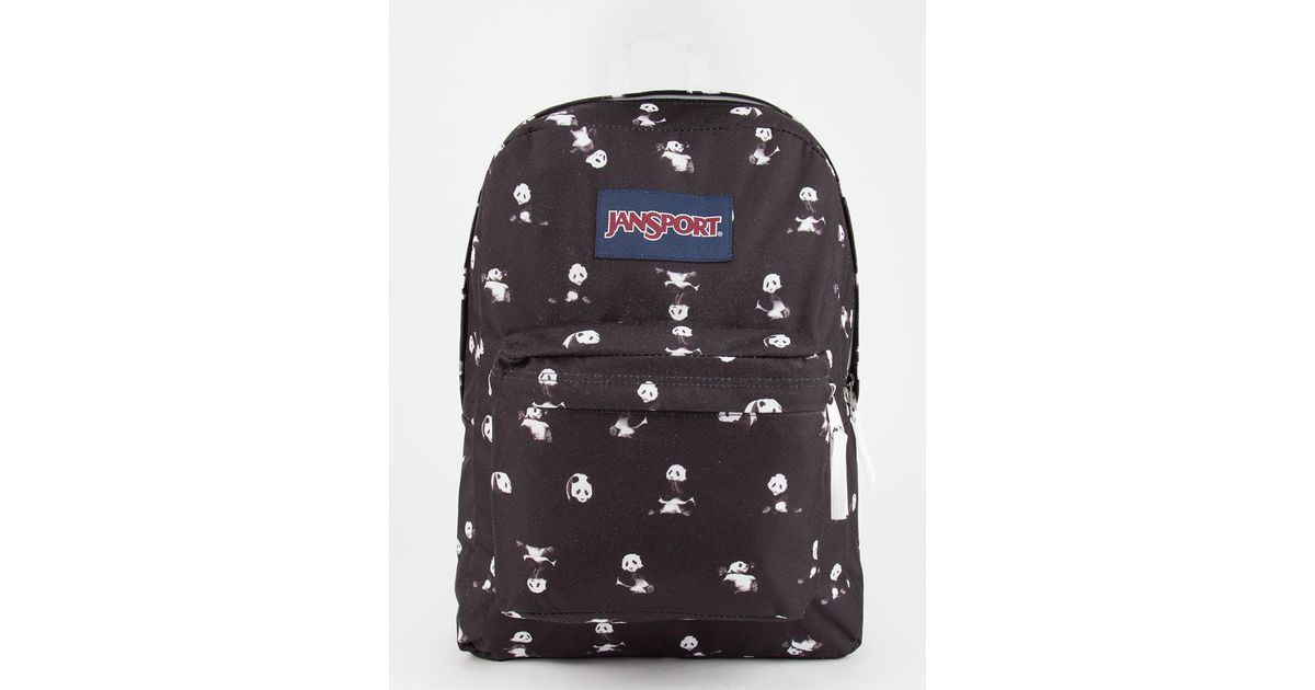panda backpack jansport