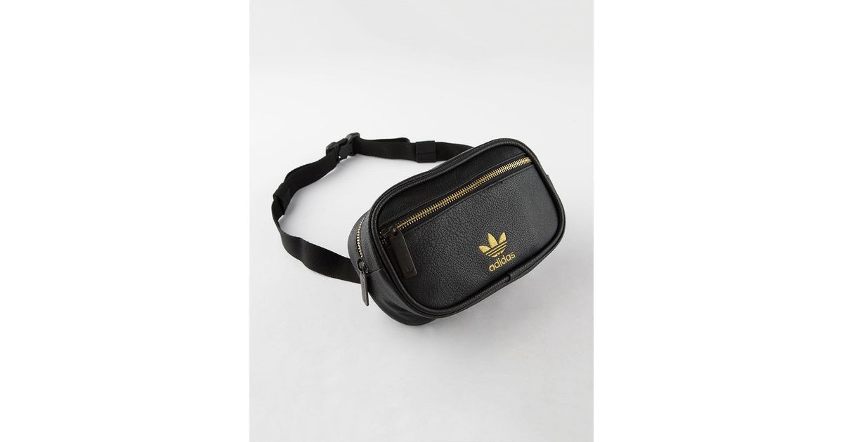 adidas black fanny pack