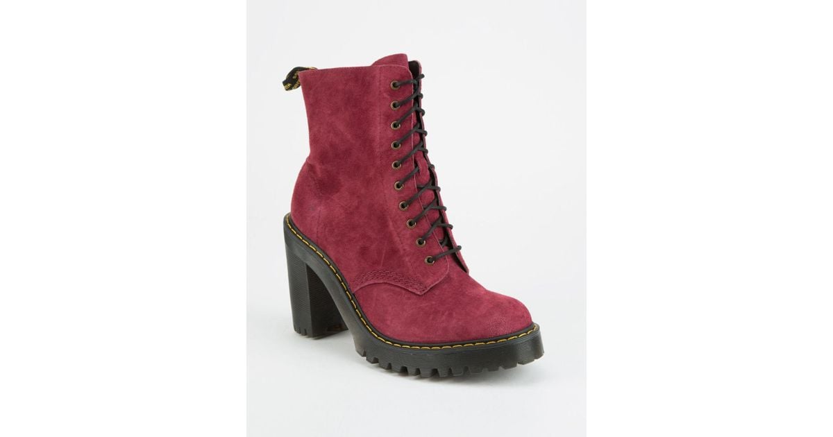 dr martens kendra red