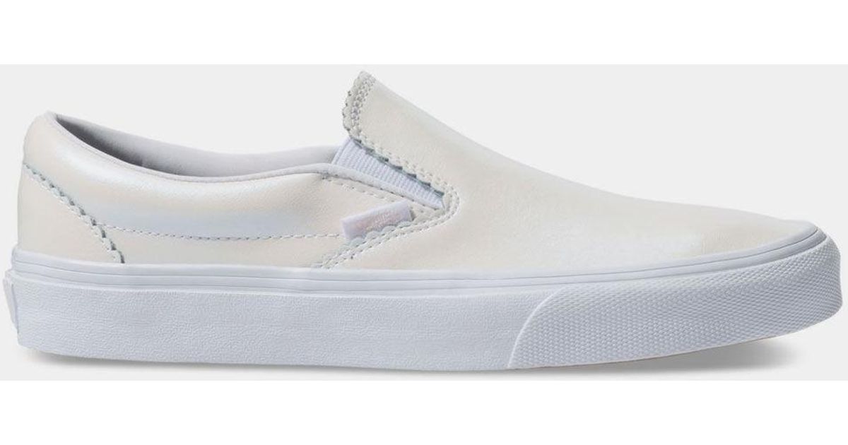 pearl suede slip on vans