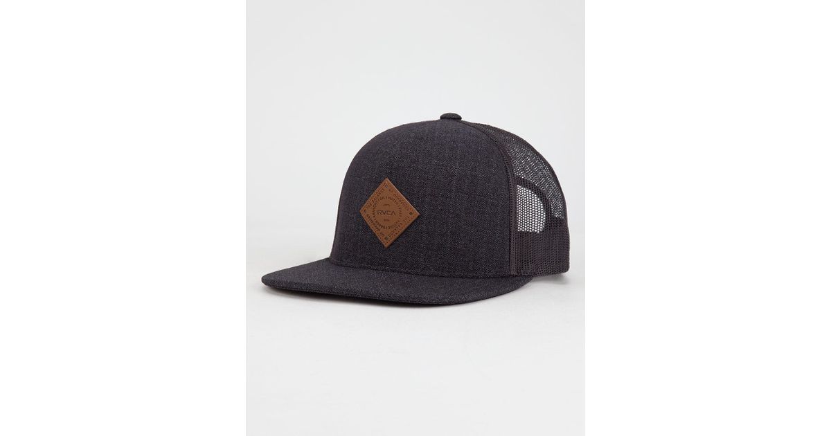 rvca finley trucker hat