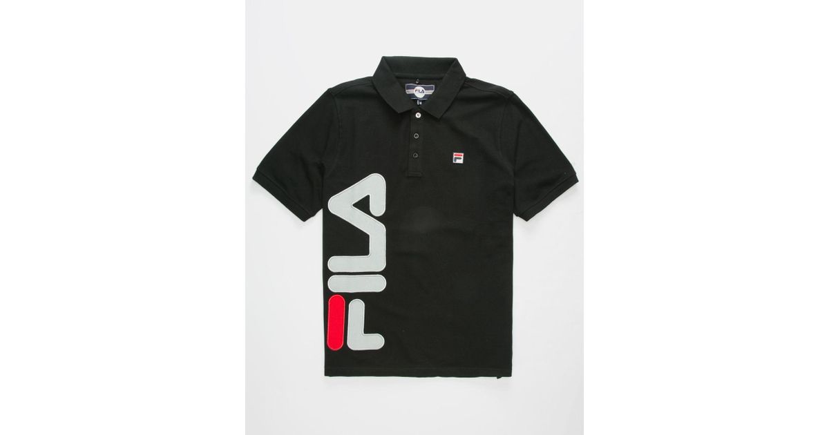 fila mens polo shirts