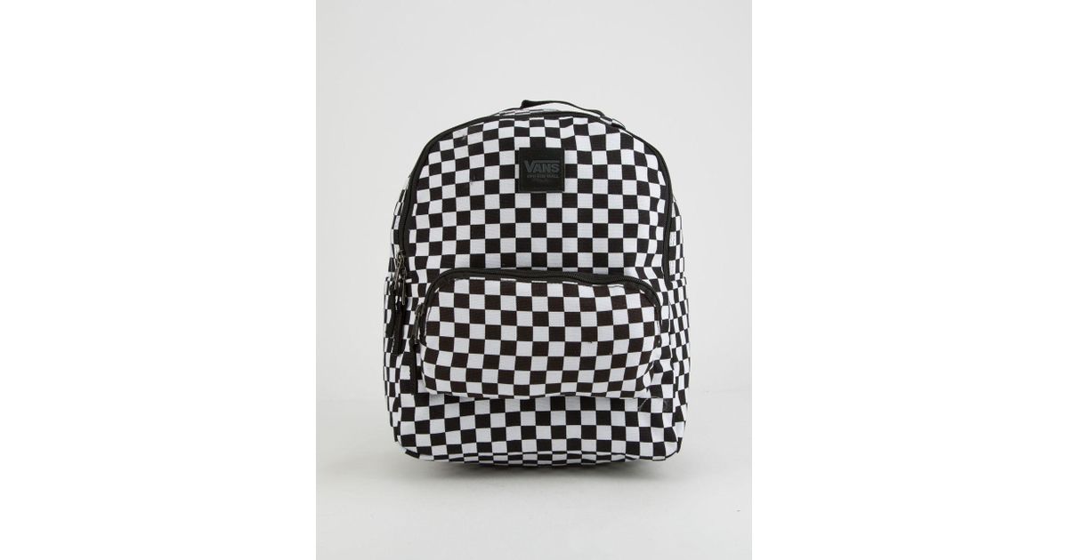 Mini Checkered Backpack IUCN Water