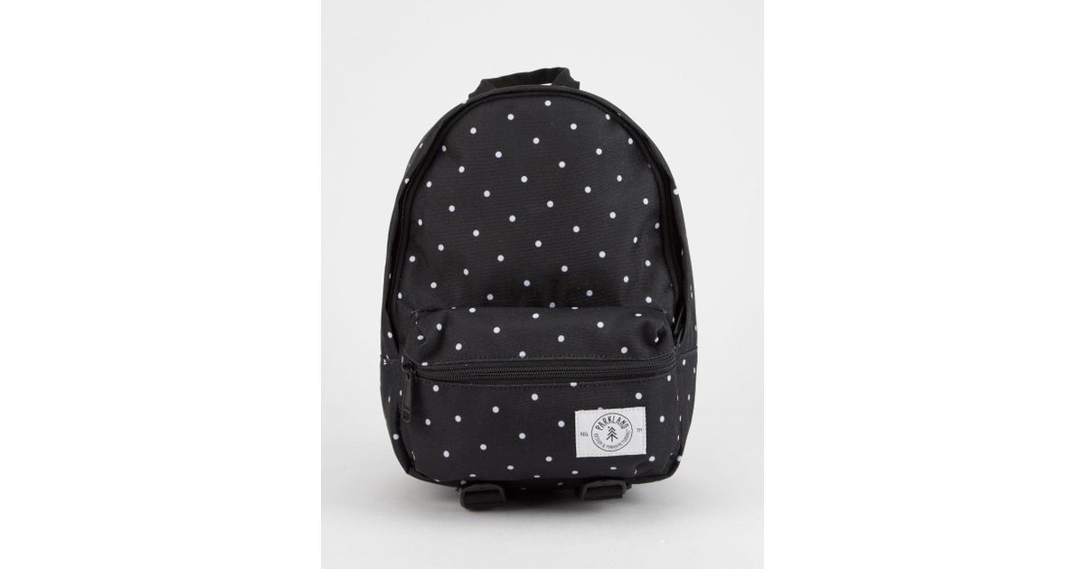 polka dot mini backpack