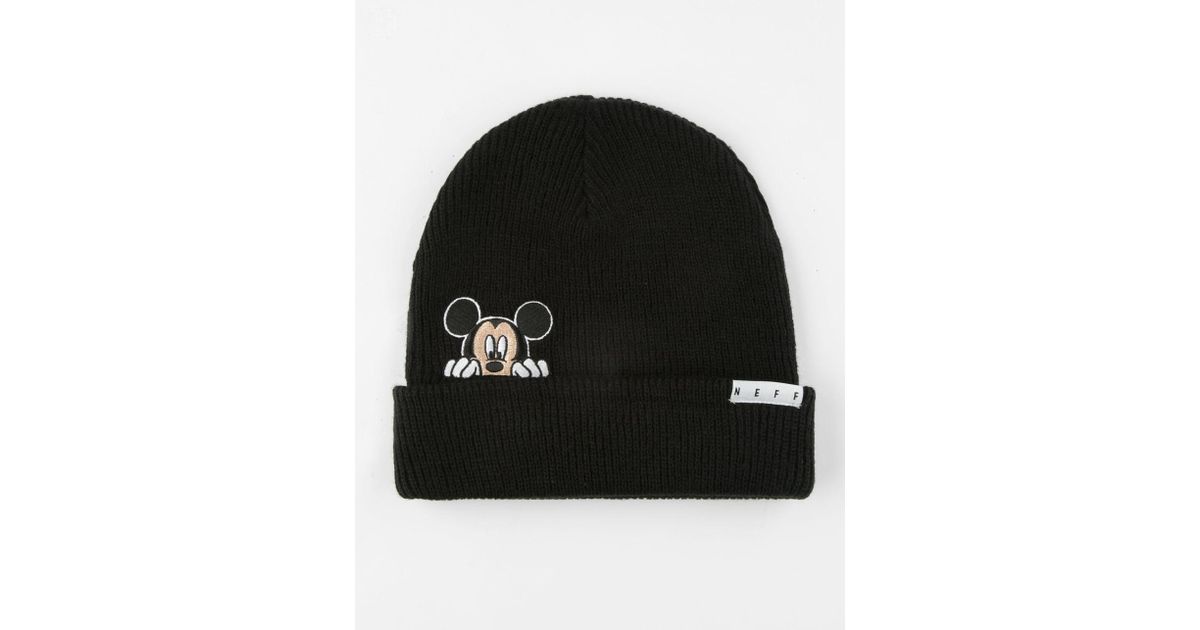 neff mickey beanie