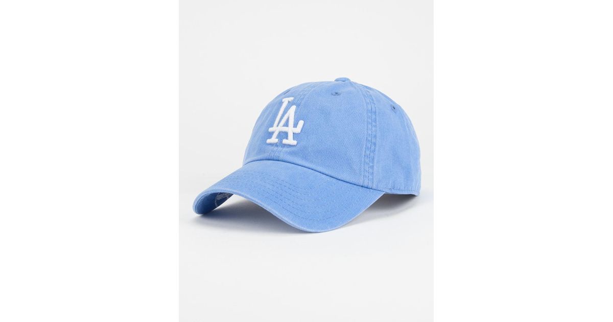 la dodgers cap blue