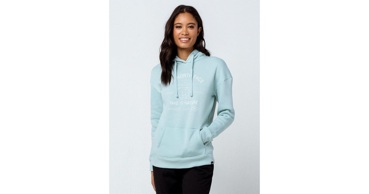 the north face women's slammin fleece crew long sleeve shirt