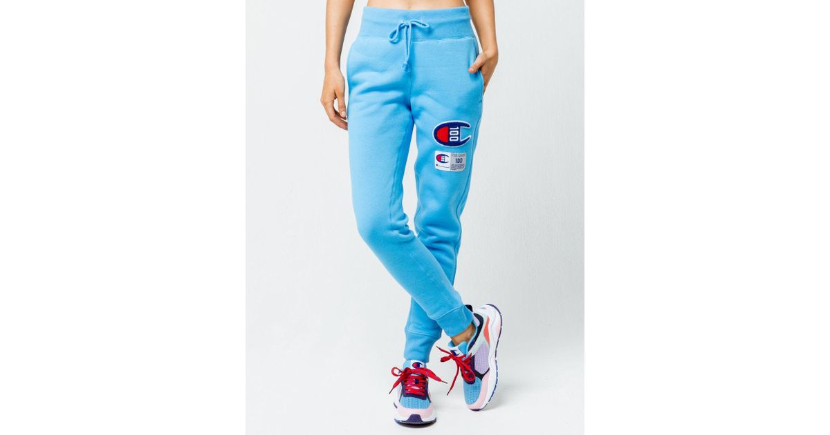 champion chenille logo jogger