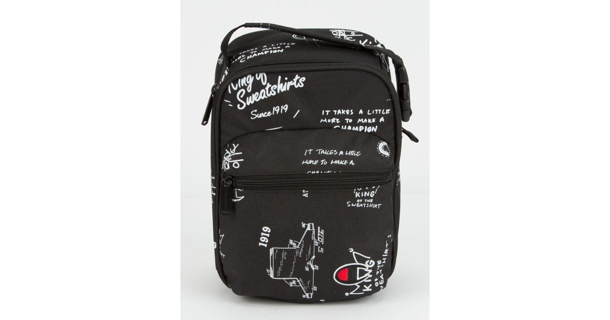 champion backpack with lunchbox