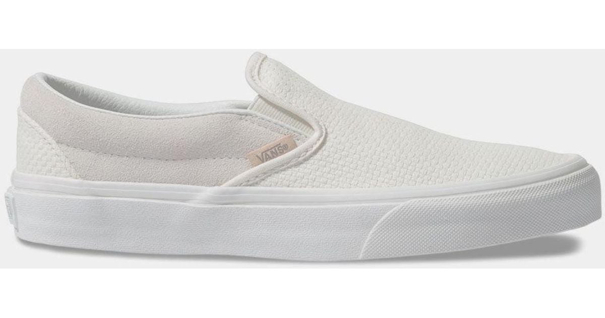 Vans Suede Woven Check Classic Slip-on 