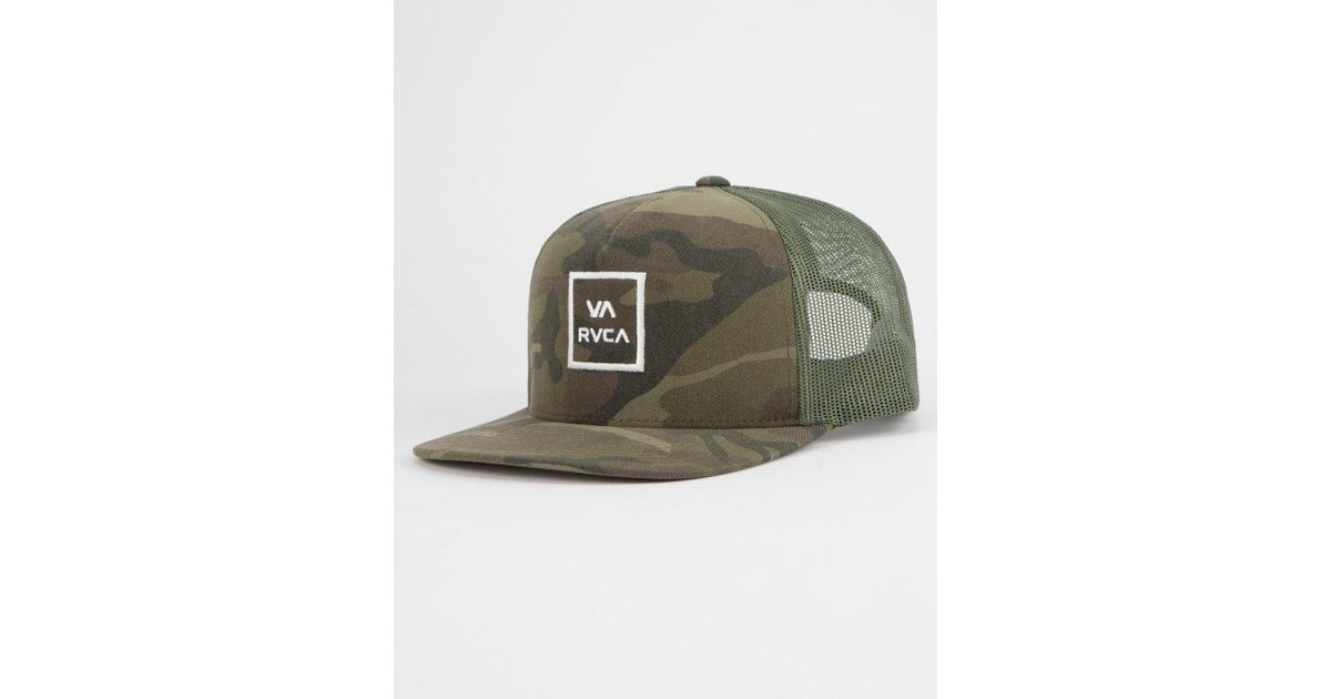rvca green hat