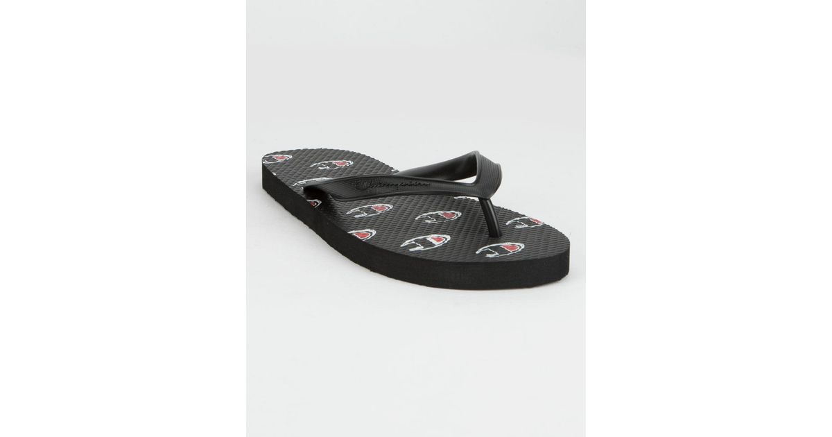 champion flip flops mens