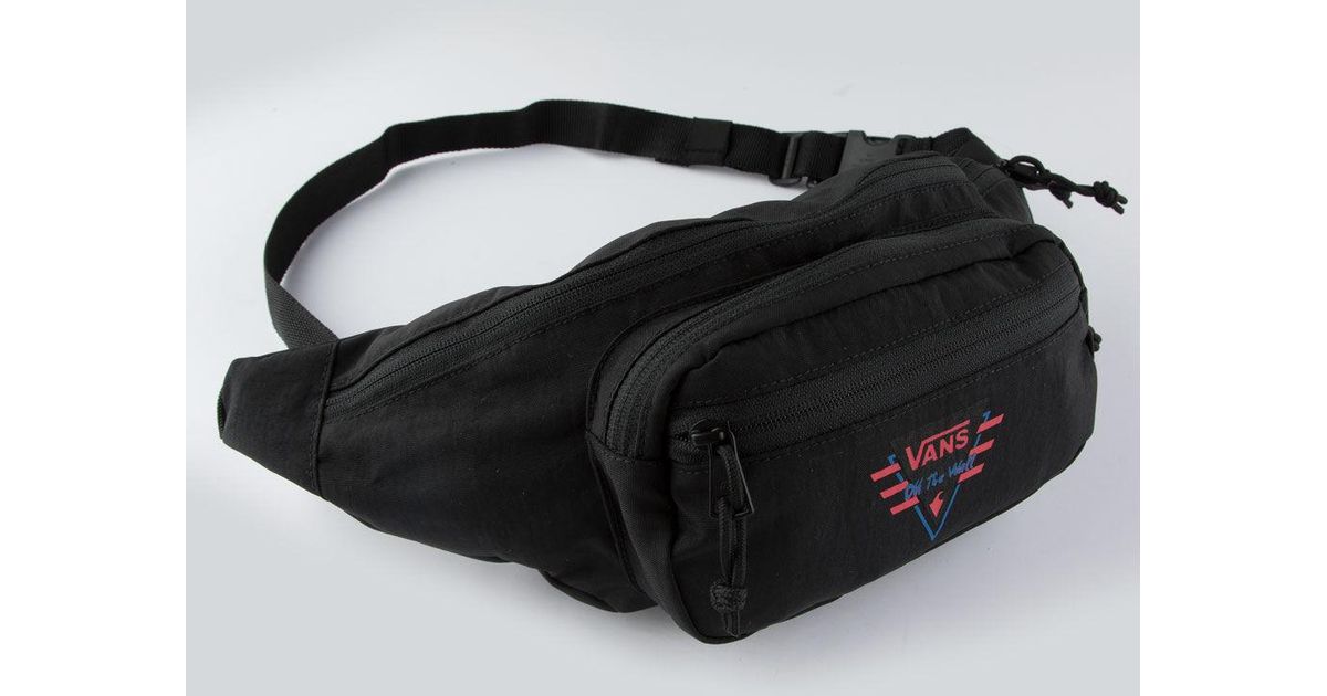vans fanny pack black
