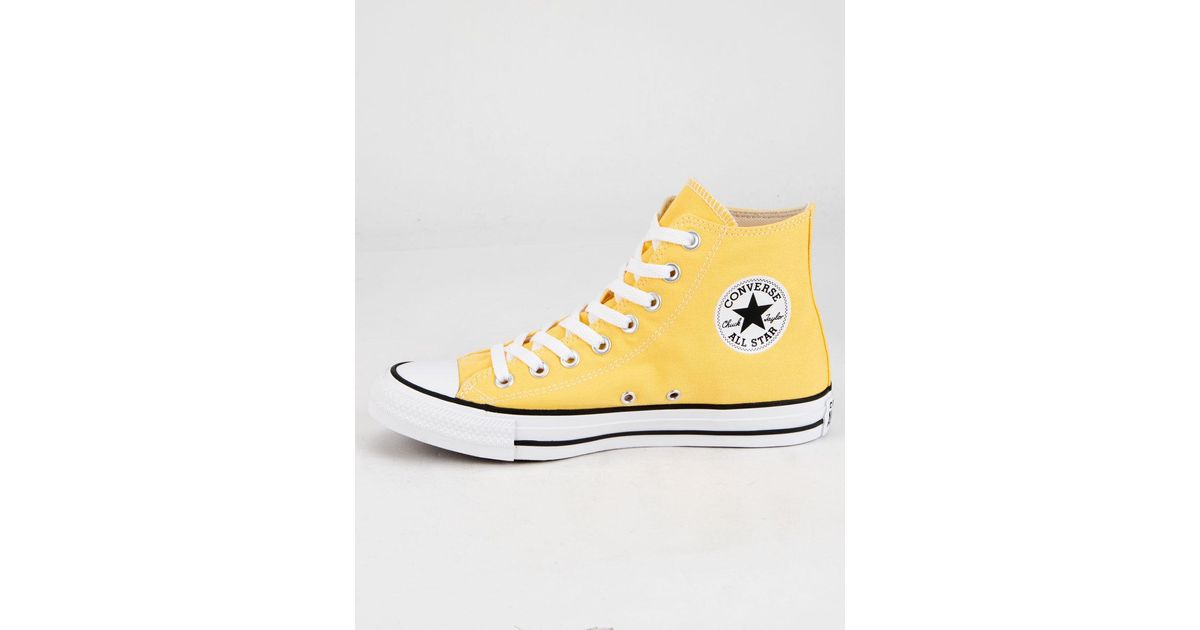 converse butter yellow