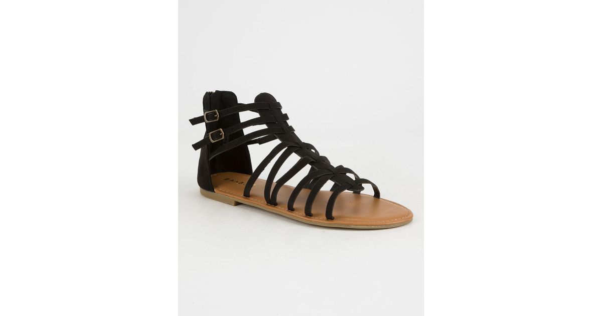 bamboo gladiator sandals