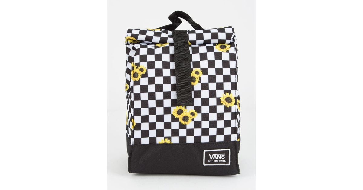 vans sunflower lunch bag