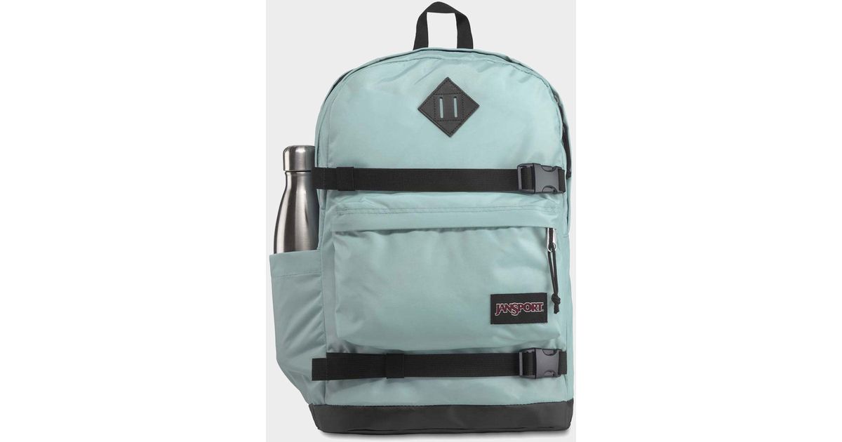 light grey jansport backpack