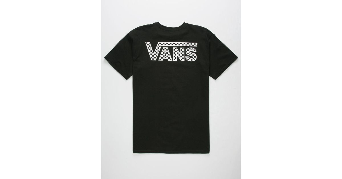 vans checkerboard shirt mens