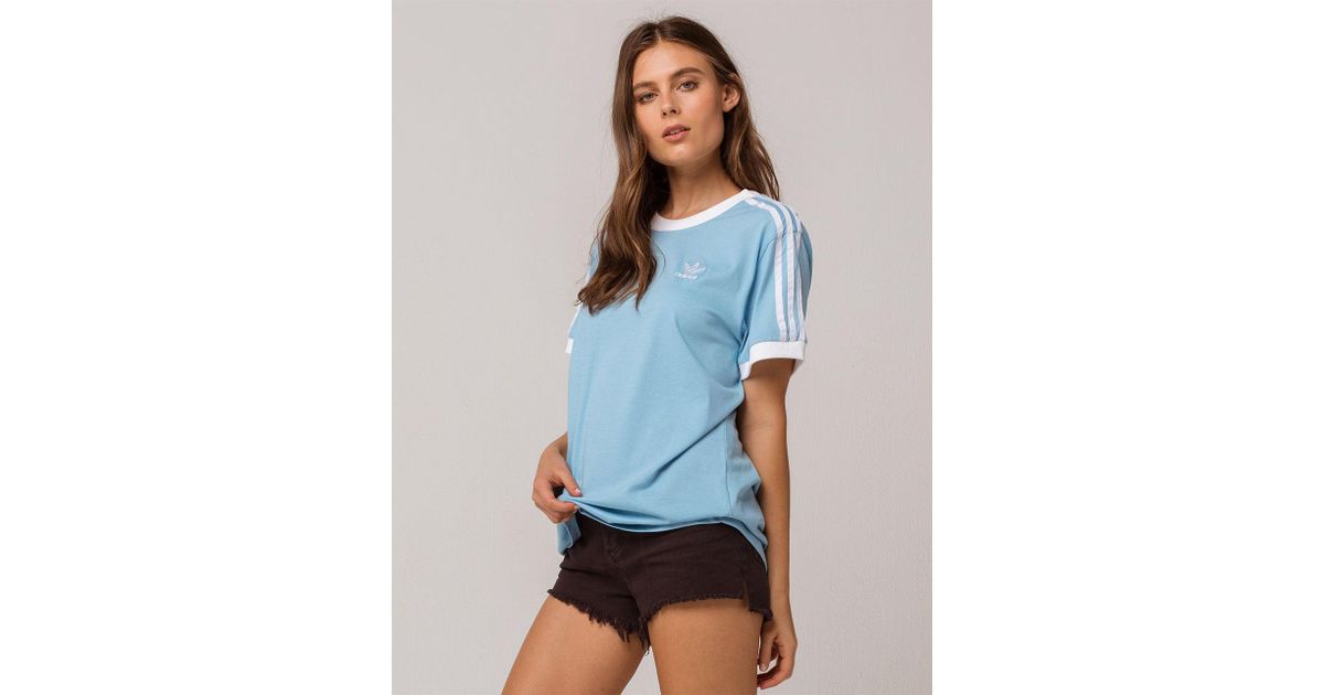 adidas baby blue shirt