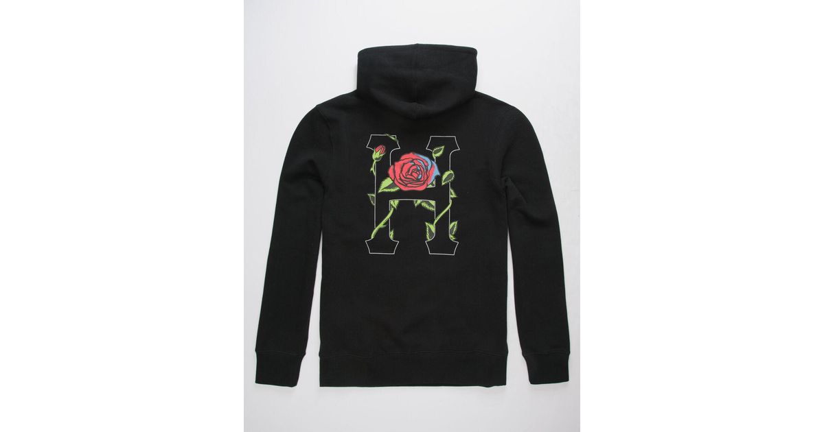 huf hoodie rose